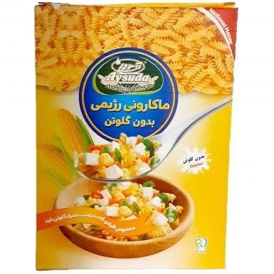 ماکارونی بدونگلوتن(زانویی 400گرمی)